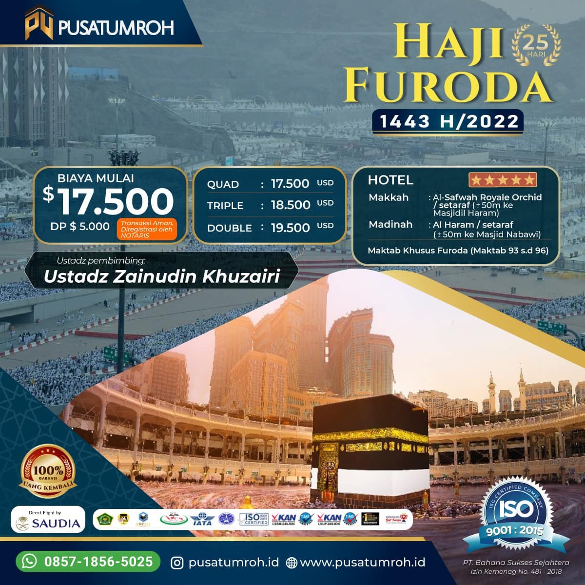 Haji Mujamalah Furoda 1443 2023