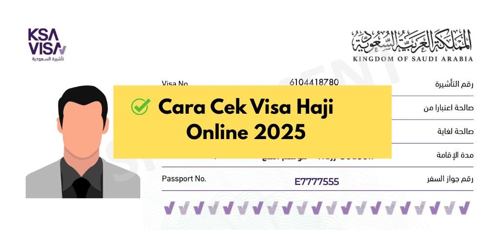 Cara Cek Visa Haji Online