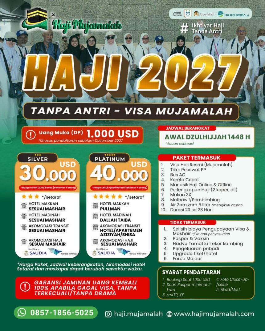 Haji Furoda Mujamalah 2027