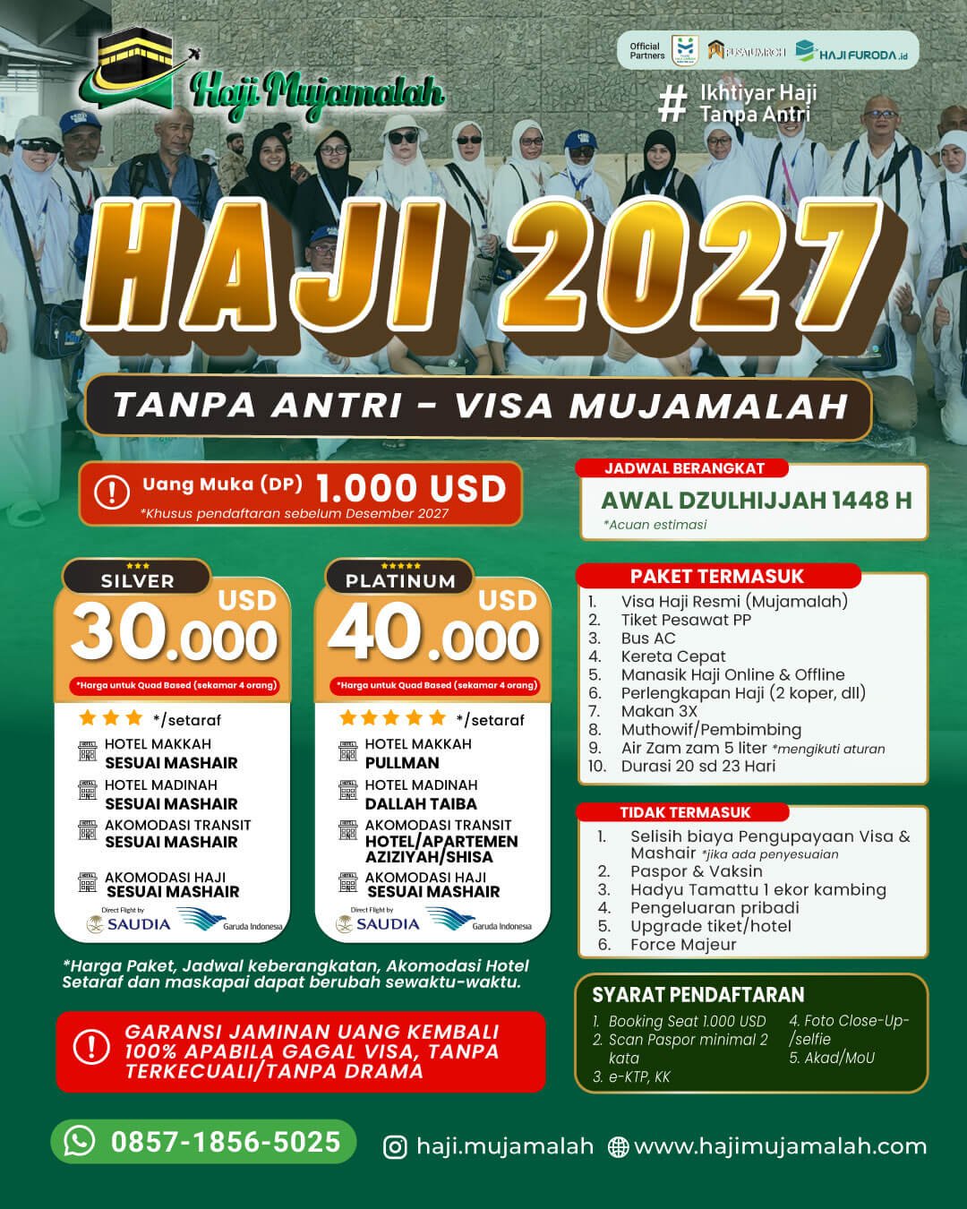 Haji Furoda Mujamalah 2027